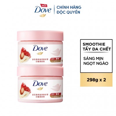 Smoothie Tẩy Tế Bào Chết Body Dove Chăm Da Sáng Mịn 298g