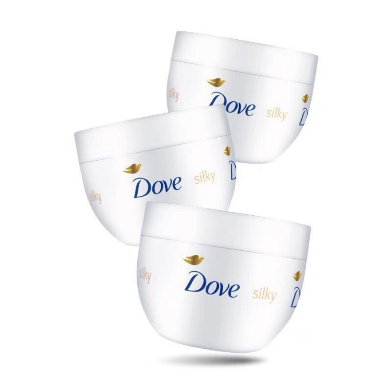 Kem Dưỡng Ẩm Toàn Thân Dove Silky Nourishing Body Cream - Silky Feeling Skin (300ml)