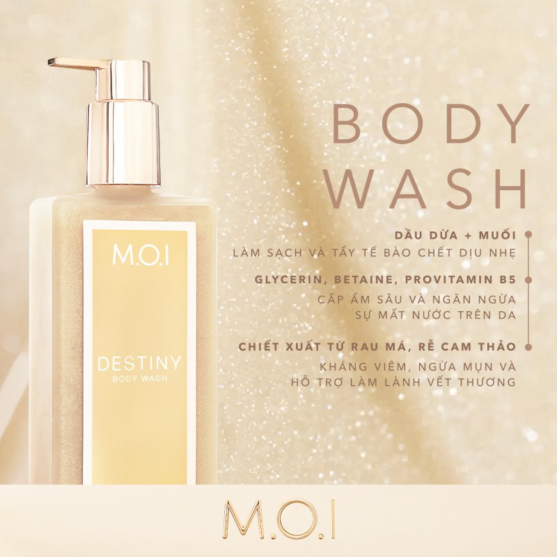 Sữa Tắm Dưỡng Da Hương Nước Hoa Destiny 250ml