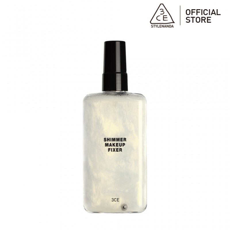 Xịt Khoáng Khóa Lớp Makeup 3CE Shimmer Makeup Fixer