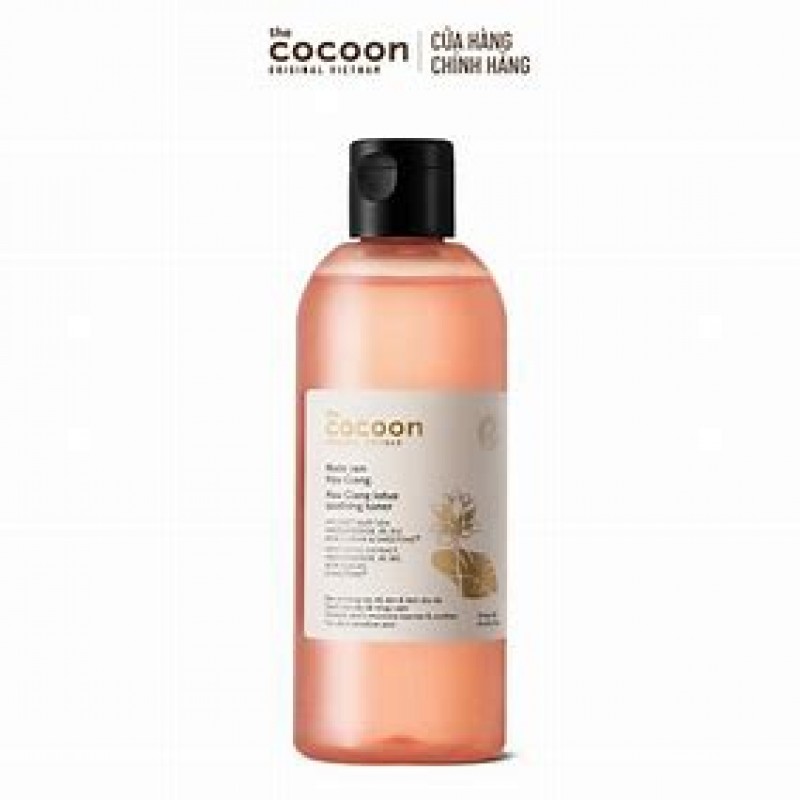 Nước sen Hậu Giang (toner) giúp phục hồi đa nhiệm cho da rất nhạy cảm Cocoon 310ml